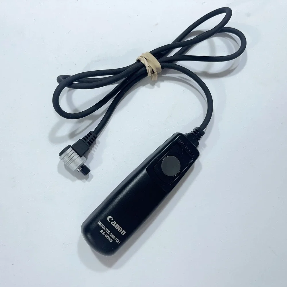 Canon OEM RS-80N3 Remote Shutter Switch For 5D series, 1V, 50D 7D II, 1D series